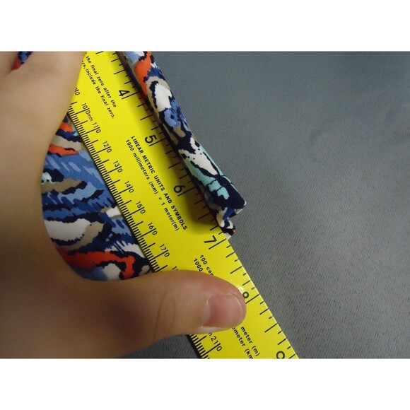 Serenade NY Fit & Flare Multicolored Geometric Print Dress Womens Size Large - Picture 9 of 12